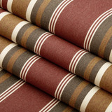 Sunbrella® Awning Stripe 4813-0000 Eastland Redwood 46" Fabric