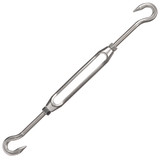 Turnbuckle Hook & Hook 5/16" x 3-1/2" Adjustment (Stainless Steel)