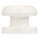 Stayput™ Fastener Shock Cord Knob with Cap White