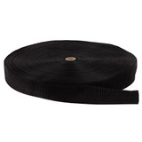 Black Polypropylene Webbing