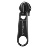 Lenzip® #5 Black Style C Reverse Tab Single Non-Locking Metal Zipper Slider (Coil Chain)