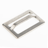 Webbing Slider With Raised Bar 1" (Stainless Steel)