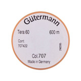 Gütermann Tera 60 Tex 50 Forest Green Polyester Thread 1 oz. (656 yds.)