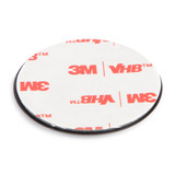 YKK® SNAD® Fastener Adhesive-Backed Domed Socket Black 40mm
