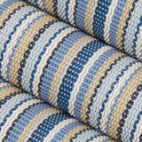 Phifertex® Stripes Vinyl Mesh Delray Poolside 54" Fabric