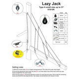 Lazy Jack System (3-Leg) – Boats up to 31'