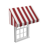 Sattler® Big Sur Candy Cane 60" Awning Fabric (9613)