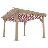 Sattler® Big Sur Candy Cane 60" Awning Fabric (9613)