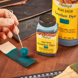 Fiebing's Leather Dye Aqua Green 4 oz.