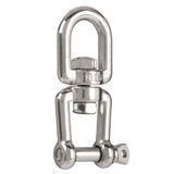 Swivel Eye & Jaw Shackle 3-11/16" (Stainless Steel)