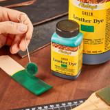 Fiebing's Leather Dye Green 32 oz.