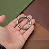1-1/2" Antique Nickel Round Ring (6 pack)