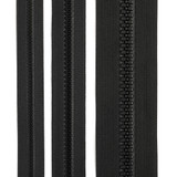 YKK® #10 Black Continuous Molded Tooth Zipper Chain