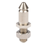 Double Height Screw Stud (Nickel-Plated Brass)