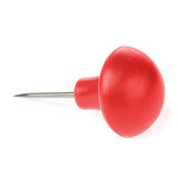 Push Pins Plastic Red (10 pack)