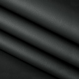 Nauga Soft Black Satin 54" Vinyl Fabric