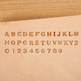 Sailrite® Alphabet & Number Stamp Set 1/4" (6mm)