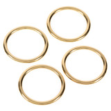 Alloy Rings 1" Gold (4 pack)