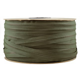 Lenzip® #5 Army Green Continuous Molded Tooth Zipper Chain
