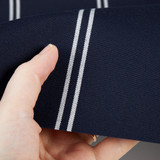 Sunbrella® Awning Stripe 4987-0000 Cooper Navy 46" Fabric