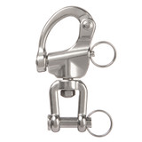 Swivel Snap Shackle With Jaw 3-1/2" (Stainless Steel)