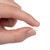 SNAPCAP® Top Stop #10 White Plastic Zipper  (Molded Tooth Chain)