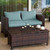 Sunbrella® 5420-0000 Canvas Mineral Blue 54" Upholstery Fabric