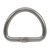 D-Ring Without Bar #3 - 2-3/8" (Stainless Steel)