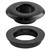 #3 Snap Together Grommet 7/16" (Black Plastic)