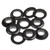 #3 Snap Together Grommet 7/16" (Black Plastic)