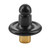 DOT® Lift-The-DOT® Stud 13/64" (Black-Finish Brass)