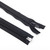 YKK® #10 Black Separating Coil Zipper (Metal Single Pull Slider)