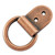 Clip & D-Ring 1" Antique Copper