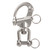 Swivel Snap Shackle With Jaw 3-1/2" (Stainless Steel)