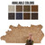 Stonewall Sand Chrome Tanned Leather 2 to 3 oz. Side & Panels