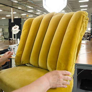 Reupholstering a Channel Back Chair - Sailrite