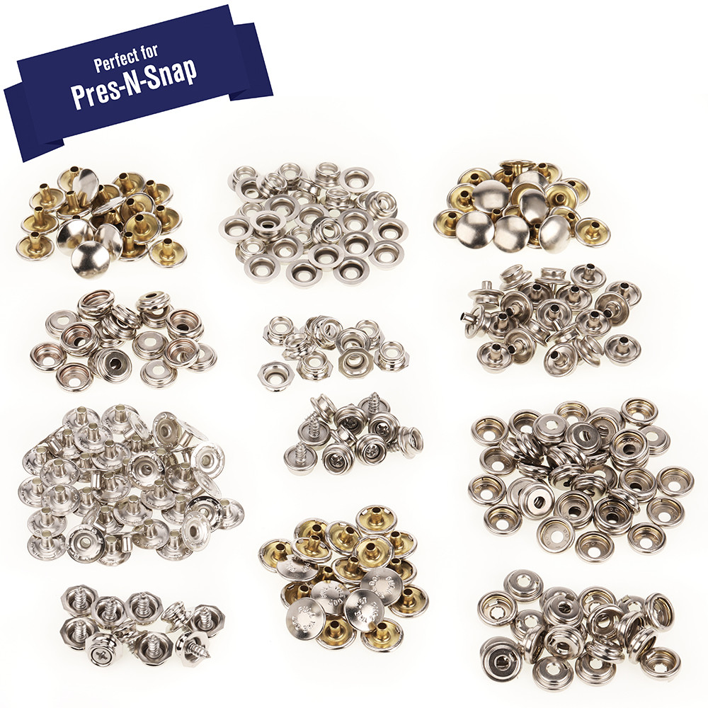 DOT® Snap Fastener Starter Kit (Nickel-Plated Brass)
