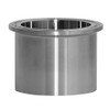 1 in. Tube OD - Tank Ferrule - Heavy Duty (14MPW) 304 Stainless Steel Sanitary Clamp Fitting (3A)