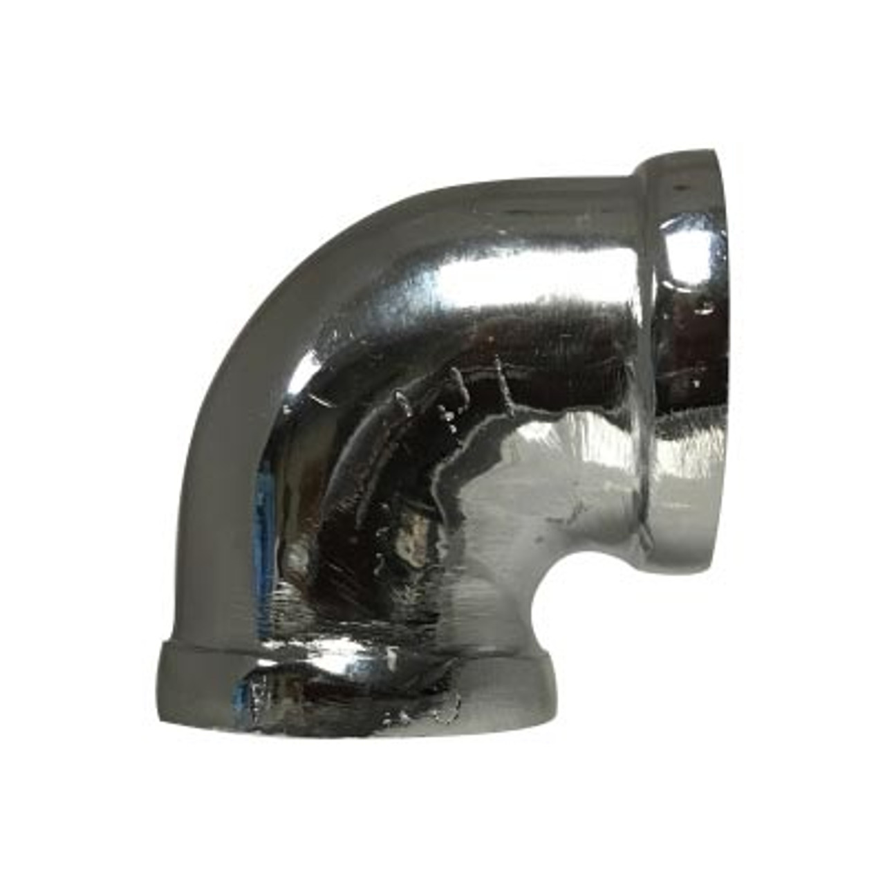 Brass Pipe Fittings 1/2" Couplings Chrome Plated, AB 1953