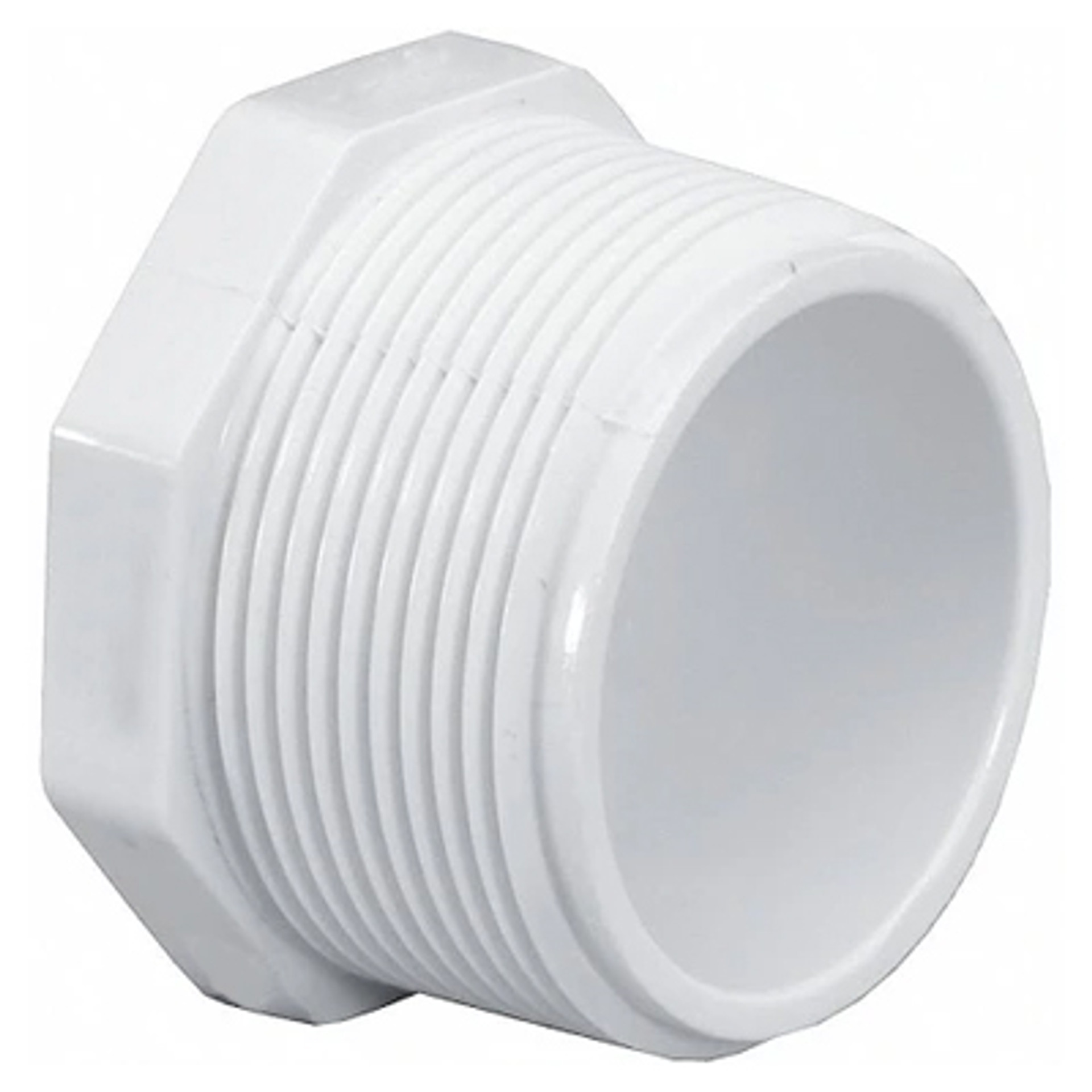 Pipe Fittings PVC Plugs 4" Threaded
