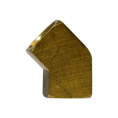 Brass Pipe Fittings NPTF 45 Degree Female Elbows (28018)