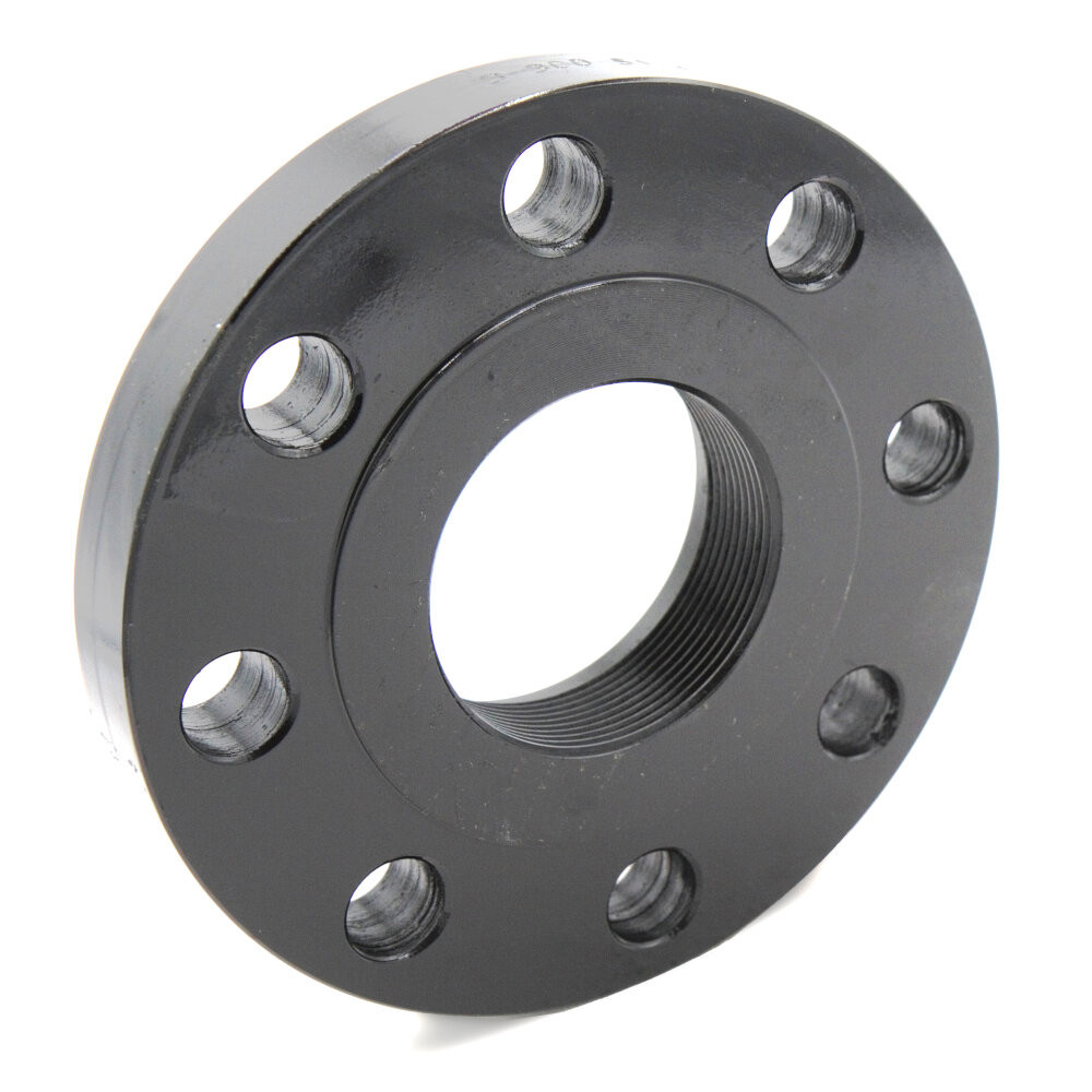 4" NPT ASTM A105 150# RF Threaded Flange - STD B16.5