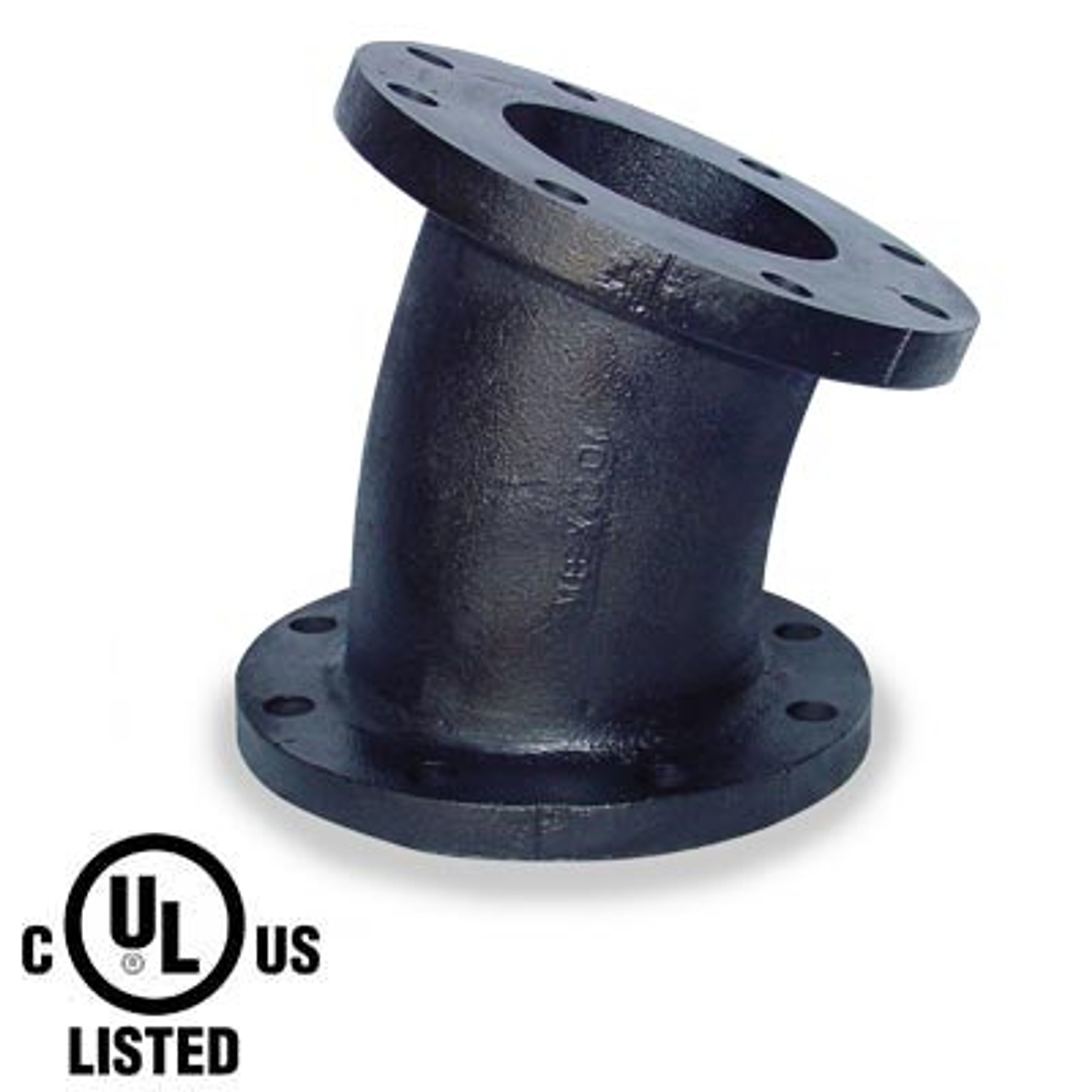 150 Ductile Iron Flanged Pipe Fittings 12 90 Degree Elbow 
