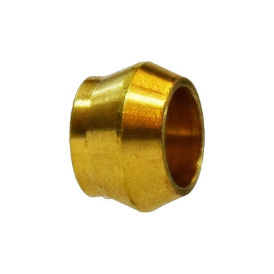 Brass Compression Fitting, 1/4 3/16 1/8 5/16 3/8 1/2" OD - View #4