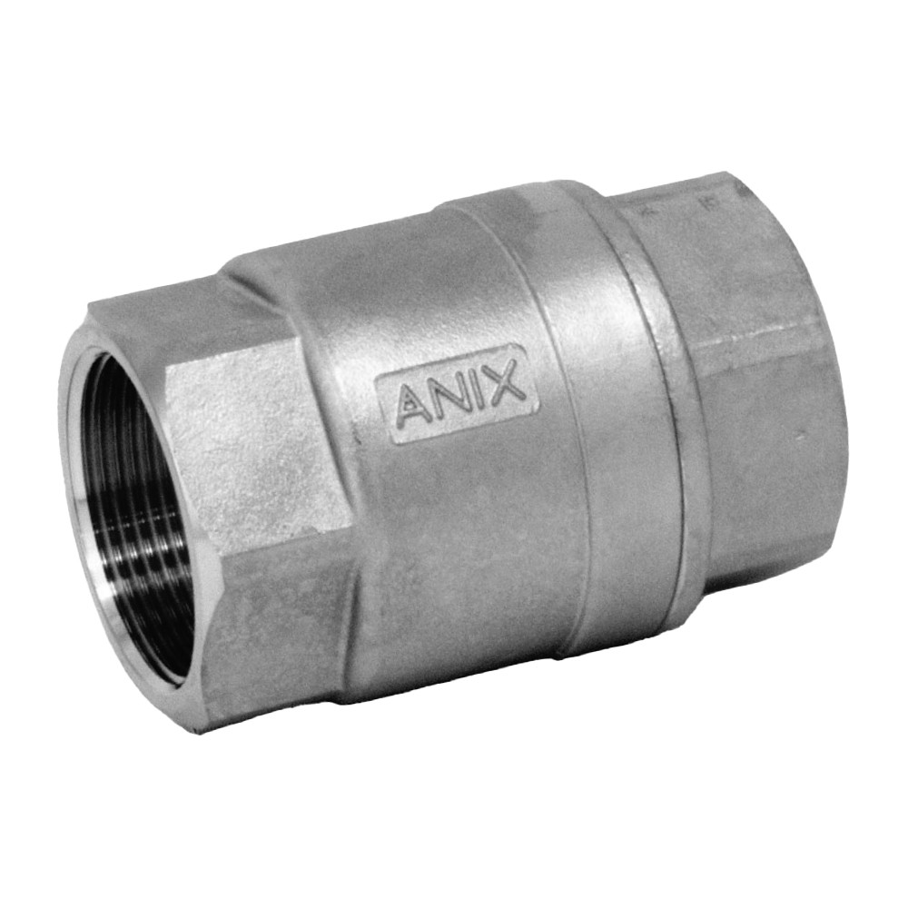 2 in. Female NPT Threaded - 600 PSI WOG - 316 Stainless Steel 2-Piece ...