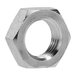 3/8 in. x 9/16-18 Steel Bulkhead Lock Nut Hydraulic Adapter