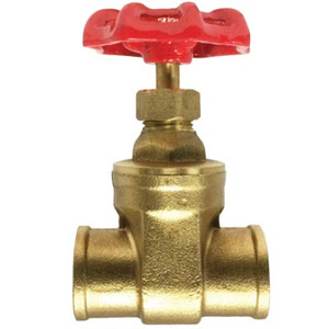 1-1/2 in. 200WOG, CxC, Gate Valve, Lead Free Brass