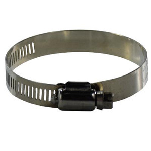 #270 Worm Gear Hose Clamp, 1/2 in. Wide Band, 301 Stainless Steel Band and Screw, 620 Series