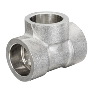 1/2 in. Socket Weld Tee 316/316L 3000LB Forged Stainless Steel Pipe Fitting