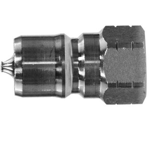 1 in. ISO-B Female Pipe Plug Quick Disconnect Hydraulic Adapter Steel